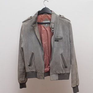 SOLD Leather suede members only jacket